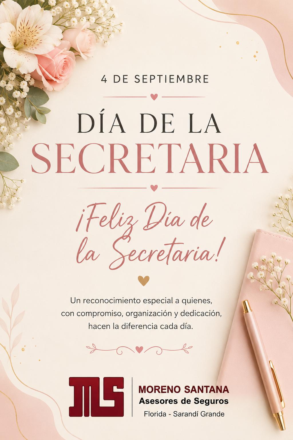 FELIZ DIA DE LA SECRETARIA 